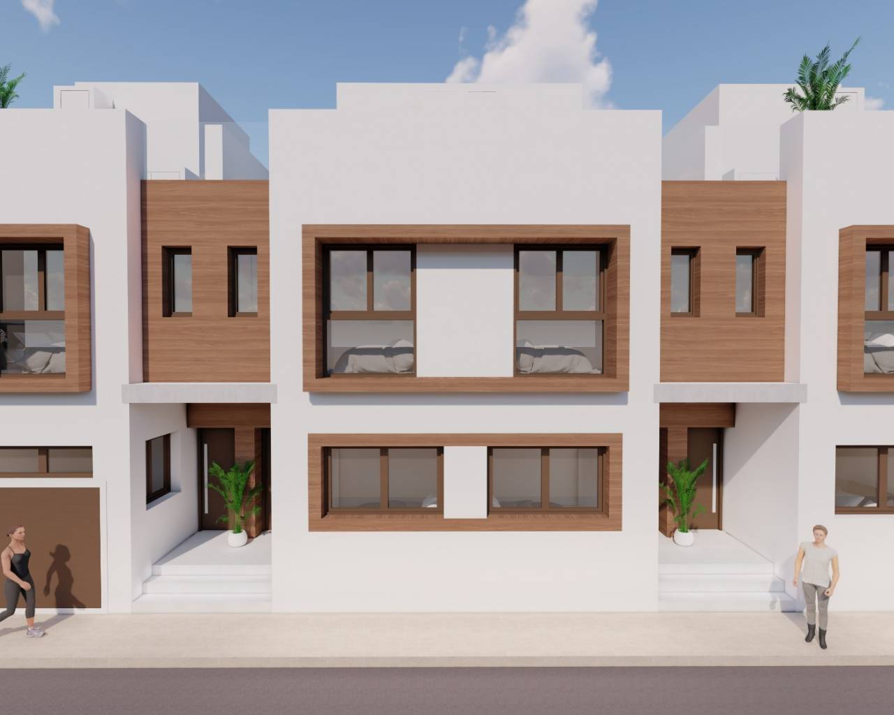 Semi-detached villa - New Build - San Javier - San Javier
